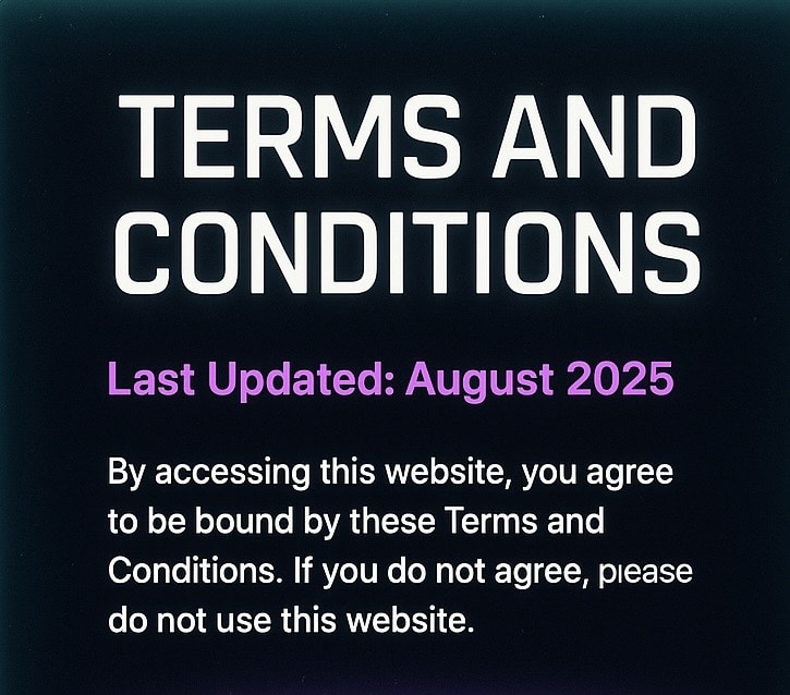 website terms